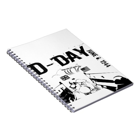 D-DAG 6 juni 1944 Notitieboek (Rechterzijde)