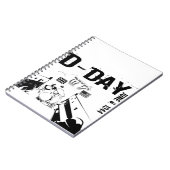 D-DAG 6 juni 1944 Notitieboek (Linkerzijde)