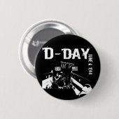 D-DAG 6 juni 1944 Ronde Button 5,7 Cm (Voorkant /achterkant)