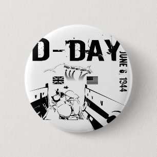 D-DAG 6 juni 1944 Ronde Button 5,7 Cm
