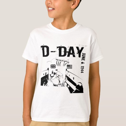 D-DAG 6 juni 1944 T-shirt (Voorkant)