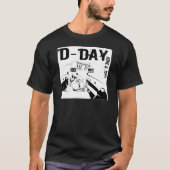 D-DAG 6 juni 1944 T-shirt (Voorkant)