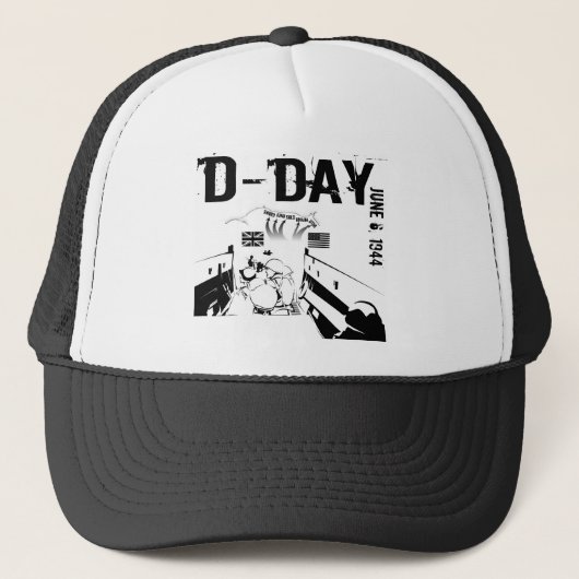 D-DAG 6 juni 1944 Trucker Pet (Voorkant)