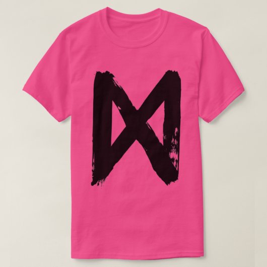 d dagaz hope gelukkes t-shirt (Design voorkant)