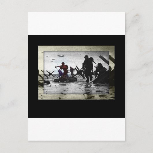 D-Day 65th Jubileum 6 juni 2009 Briefkaart (Voorkant)