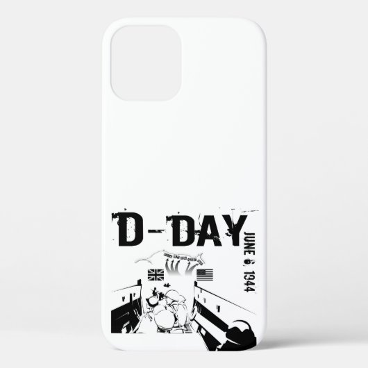 D-DAY 6 juni 1944 Case-Mate iPhone Case (Achterkant)