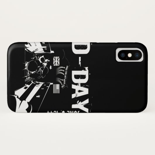 D-DAY 6 juni 1944 Case-Mate iPhone Case (Achterkant (horizontaal))