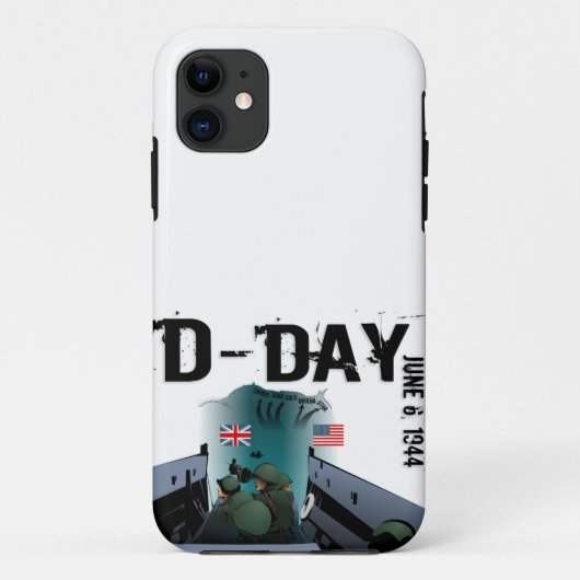 D-DAY 6 juni 1944 Case-Mate iPhone Case (Achterkant)