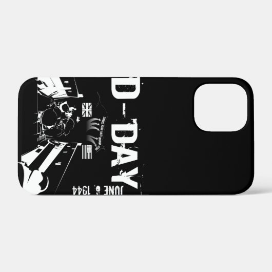 D-DAY 6 juni 1944 Case-Mate iPhone Case (Achterkant (horizontaal))