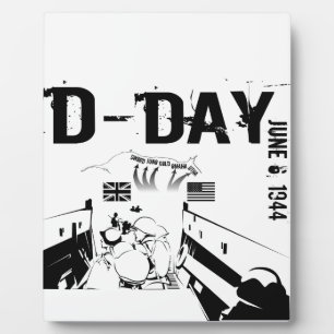 D-DAY 6 juni 1944 Fotoplaat