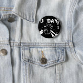 D-DAY 6 juni 1944 Ronde Button 5,7 Cm (In situ)
