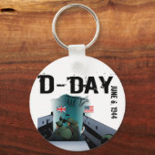 D-DAY 6 juni 1944 Sleutelhanger (Voorkant)