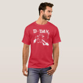 D-DAY 6 juni 1944 T-shirt (Voorkant volledig)