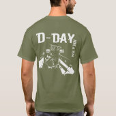 D-DAY 6 juni 1944 T-shirt (Achterkant)