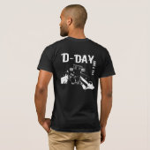 D-DAY 6 juni 1944 T-shirt (Achterkant volledig)