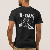 D-DAY 6 juni 1944 T-shirt (Achterkant)