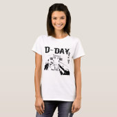D-DAY 6 juni 1944 T-shirt (Voorkant volledig)