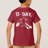 D-DAY 6 juni 1944 T-shirt (Achterkant)