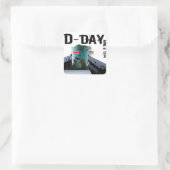 D-DAY 6 juni 1944 Vierkante Sticker (Tas)
