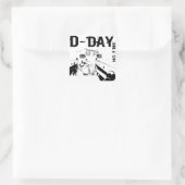 D-DAY 6 juni 1944 Vierkante Sticker (Tas)