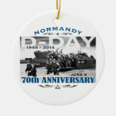 D-Day 70e Jubileum Battle of Normandy Keramisch Ornament (Voorkant)