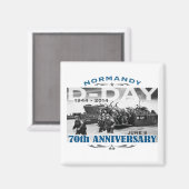 D-Day 70e Jubileum Battle of Normandy Magneet (Voorkant / Achterkant)