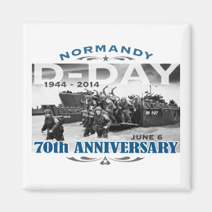 D-Day 70e Jubileum Battle of Normandy Magneet