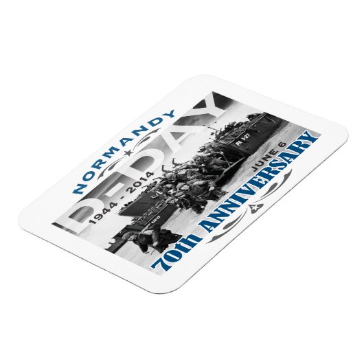 D-Day 70e Jubileum Battle of Normandy Magneet (Linkerzijde)