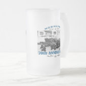 D-Day 70e Jubileum Battle of Normandy Matglas Bierpul (Voorkant rechts)