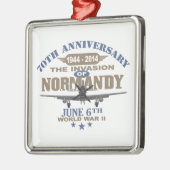 D-Day 70e Jubileum Battle of Normandy Metalen Ornament (Links)
