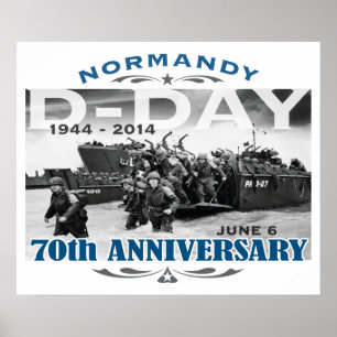 D-Day 70e Jubileum Battle of Normandy Poster