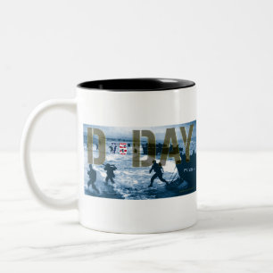 D-Day 75e Jubileum Tweekleurige Koffiemok