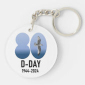 D-Day 80 - 1944-2024 Sleutelhanger (Achterkant)