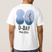 D-Day 80 - 1944-2024 T-shirt (Achterkant)