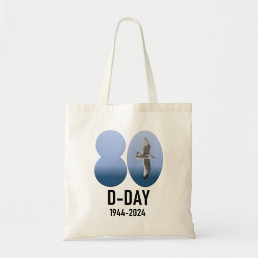 D-Day 80 - 1944-2024 Tote Bag (Voorkant)
