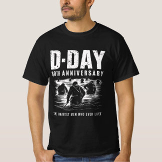 D-Day 80th Jubileum - De dapperste Mannen die ooit T-shirt