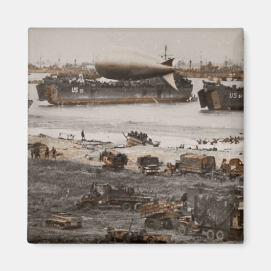 D-Day Assemblage Area Magneet (Voorkant)