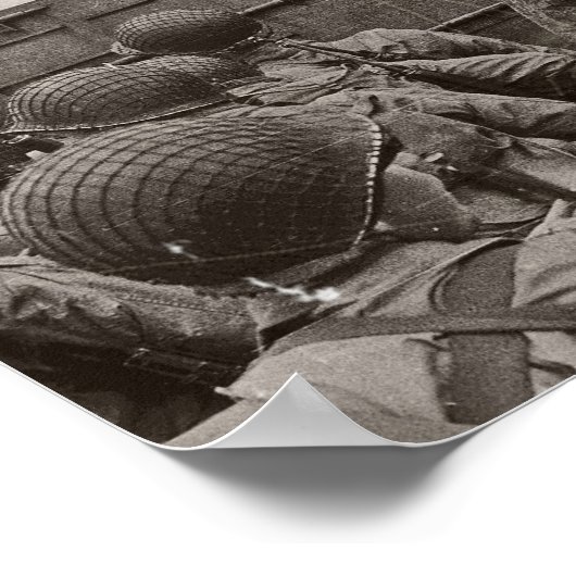 D-Day Assorted Afbeeldingen Poster (Hoek)