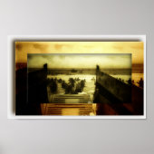 D-Day Beach scene Poster (Voorkant)