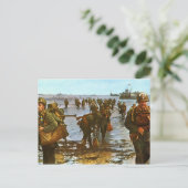 D-day-Briefkaart Briefkaart (Staand voorkant)