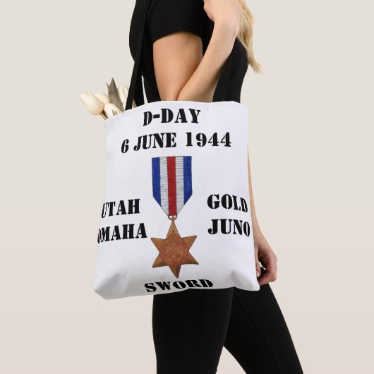 D-Day Canvas tas (Dichtbij)