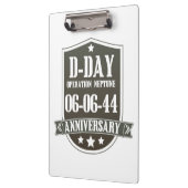 D-Day-herdenkingsbadge Klembord (Links)