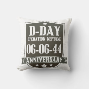D-Day-herdenkingsbadge Kussen