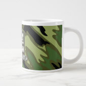 D-day Jubileum badge met camouflage Grote Koffiekop (Rechts)