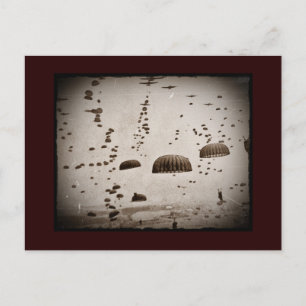 D-Day-landingen toegewezen Afbeeldingen Briefkaart