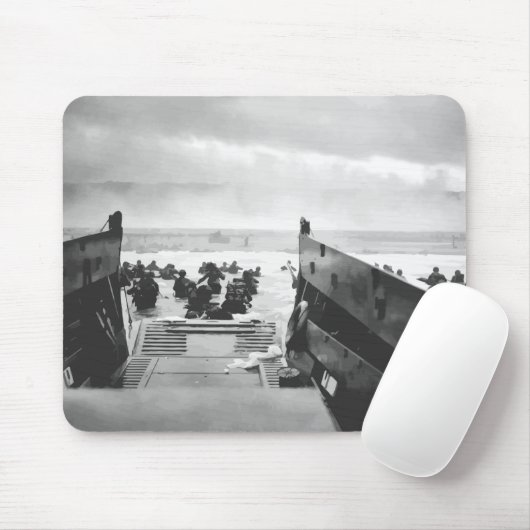 D-day-landingsverf Muismat (Met muis)