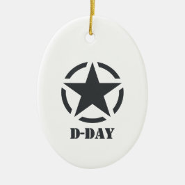 D-Day Normandie - Dag-J - Normandy Keramisch Ornament