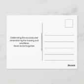 D-DAY NORMANDIË LANDINGEN WW2 80e VERJAARDAG Briefkaart (Achterkant)