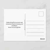 D-DAY NORMANDIË LANDINGEN WW2 80ste VERJAARDAG Briefkaart (Achterkant)