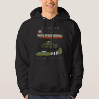 D-Day Normandy Landings WW2 75th Jubileum T Gi Hoodie